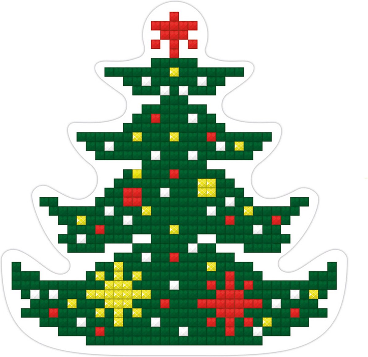 Diamond Painting Freyja Crystal Magnet | Christmas tree Magnet